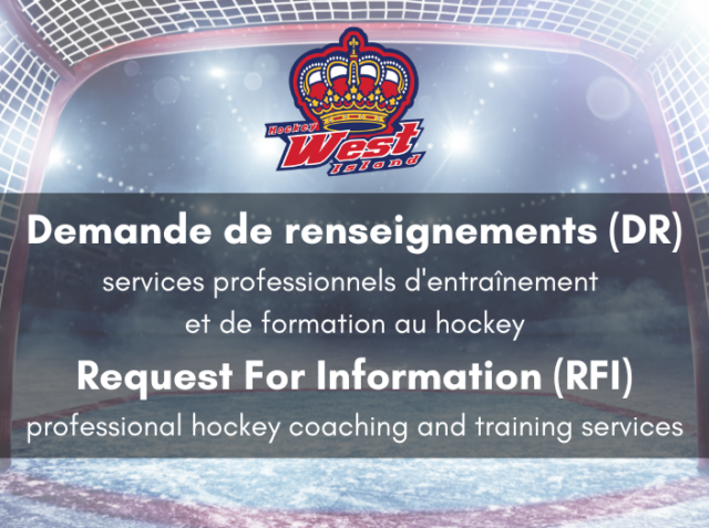 HWI seeking professional hockey coaching and training services