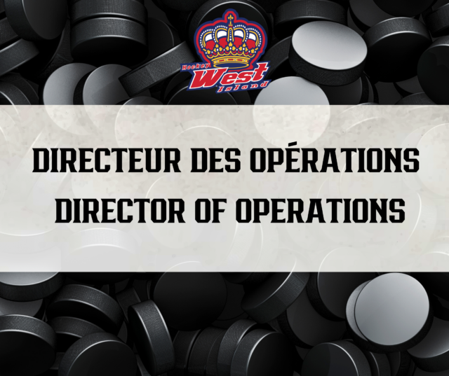 New Director of Hockey Operations